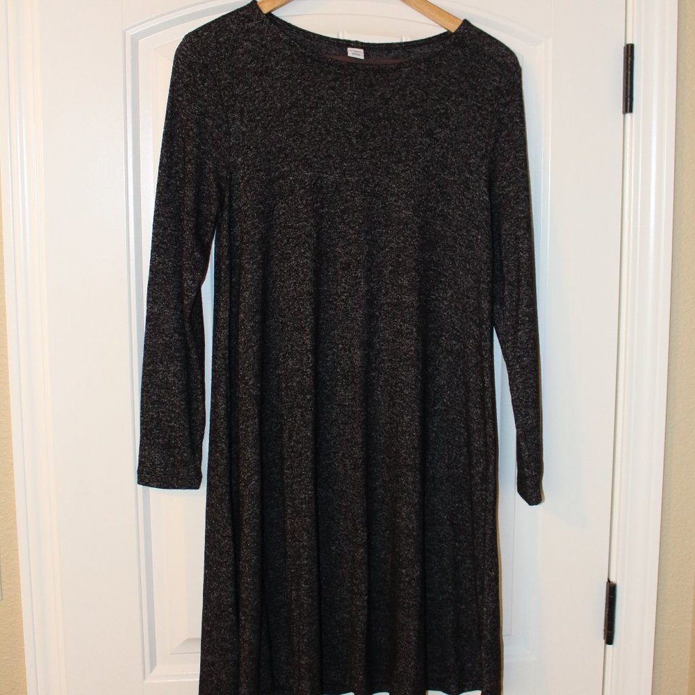 Old Navy Long Sleeve Sweater Dress - Black